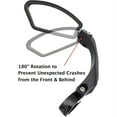 thumbnail image 3 of Handlebar Bike Mirror, HD Automotive Grade Glass Lens Left Side, 3 of 4
