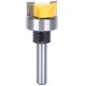 thumbnail image 2 of x 3/4 x 8 Straight Router Bit with Bearing, Cemented Carbide Woodworking Cutting Tool, 2 of 4