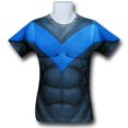 thumbnail image 2 of Nightwing Sublimated Costume T-Shirt-2XLarge, 2 of 8