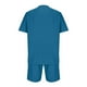 thumbnail image 3 of Camisas de Manga Corta de los Hombres Cuello Redondo Casual de Poliéster Blusa Conjuntos para el Verano Diario de Uso en el Hogar, 3 of 5