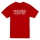 Chasseur de Licorne Cible T-shirt Rouge pour Hommes – image 1 sur 1