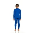 thumbnail image 5 of Bodtek Boys Crewneck long johns base layer Set (Royal Blue Small), 5 of 6