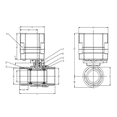 Modulating Valve Pvc 2 way 1