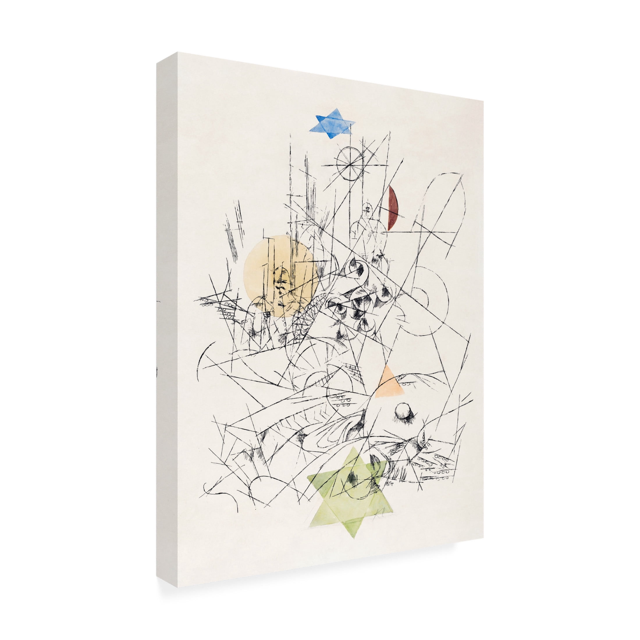 Trademark Fine Art Pictufy  Hope and Destruction 1916 Canvas Wall Art