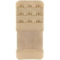 thumbnail image 3 of TELOLY Bra Extender 3 Hook Elastic Stretchy Bra Band Extension 3Pcs-Pack, Skin Color, 3 Hook, 0.5Inch(1.3Cm), One Size, 3 of 7