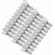 thumbnail image 1 of Windproof Stainless Steel Clothespins for Laundry, 6.5cm, Pack of 30, 1 of 5