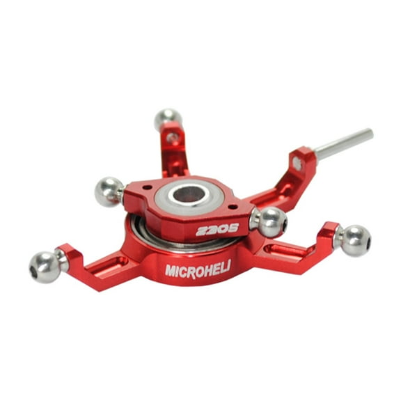 Microheli Precision CNC Aluminum Swashplate (RED) - BLADE 250 CFX / 230S / 230S V2 / Smart