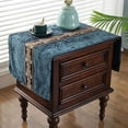 thumbnail image 4 of Nightstand Cover,Chenille Bedside Cabinet Cover,Dust Table Cover For Printer Shoe Cabinet Safe -Dark Grey-50x120cm(20x47in), 4 of 7