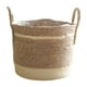 thumbnail image 3 of Cesta tejida para macetas, cesta de almacenamiento, adorno decorativo para el hogar con acabado impermeable Estilo C, 3 of 9