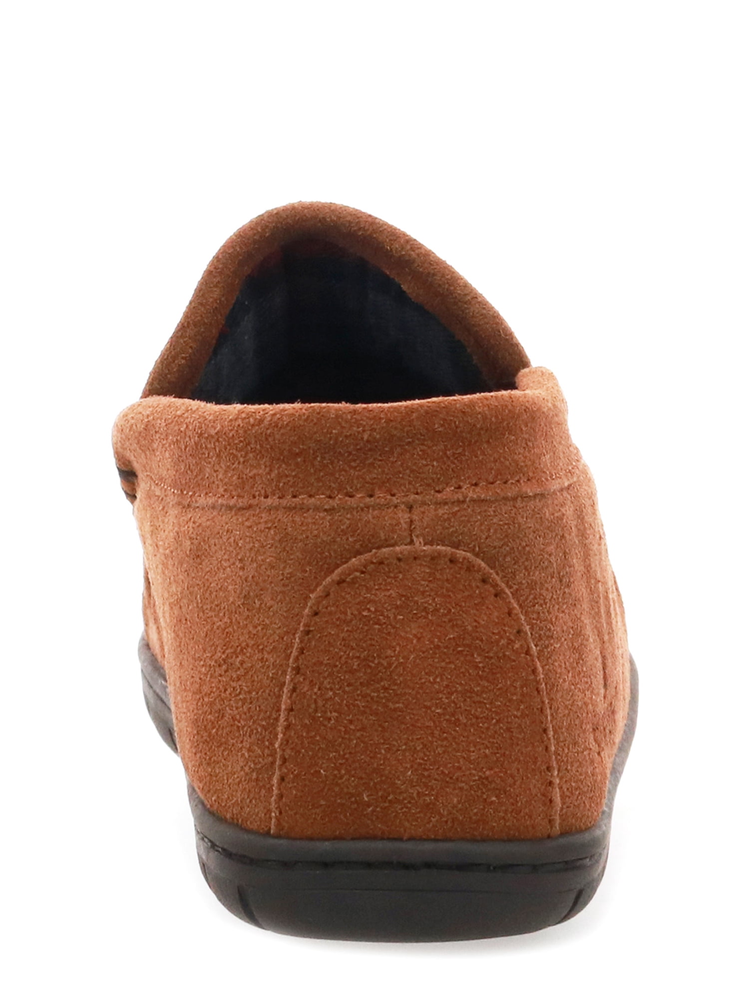 Staheekum Mens Trapper Flannel Slipper, Wheat, 8