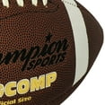 thumbnail image 2 of Champion Sports Official Size Composite Football, Brown (CF100), 2 of 8