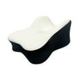 thumbnail image 3 of Almohada de rodillas para dormir de lado, espuma viscoelástica, cómoda y suave almohada para las piernas para dormir de lado En blanco y negro, 3 of 9