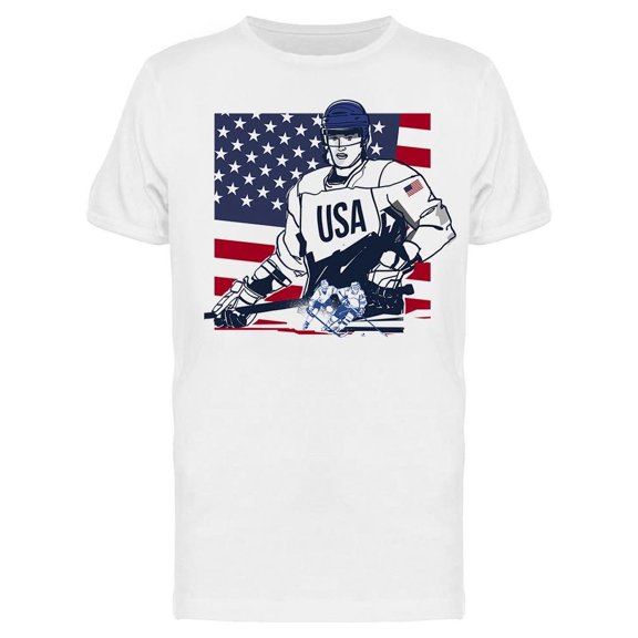 Usa Hokey Player Tee Men's -Image by Shutterstock