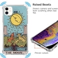 thumbnail image 4 of Tarot Moon Case Compatible with iPhone 11,Unique Art Design TPU Bumper Cover Case, 4 of 6
