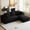 Black, variant on Wiilayok 107" Cloud Sectional Couch with L-Shape Chaise,Modern Modular Sofa with Deep Seat, Comfy Boneless Upholstered Couches for Living Room Bedroom,Light Brown