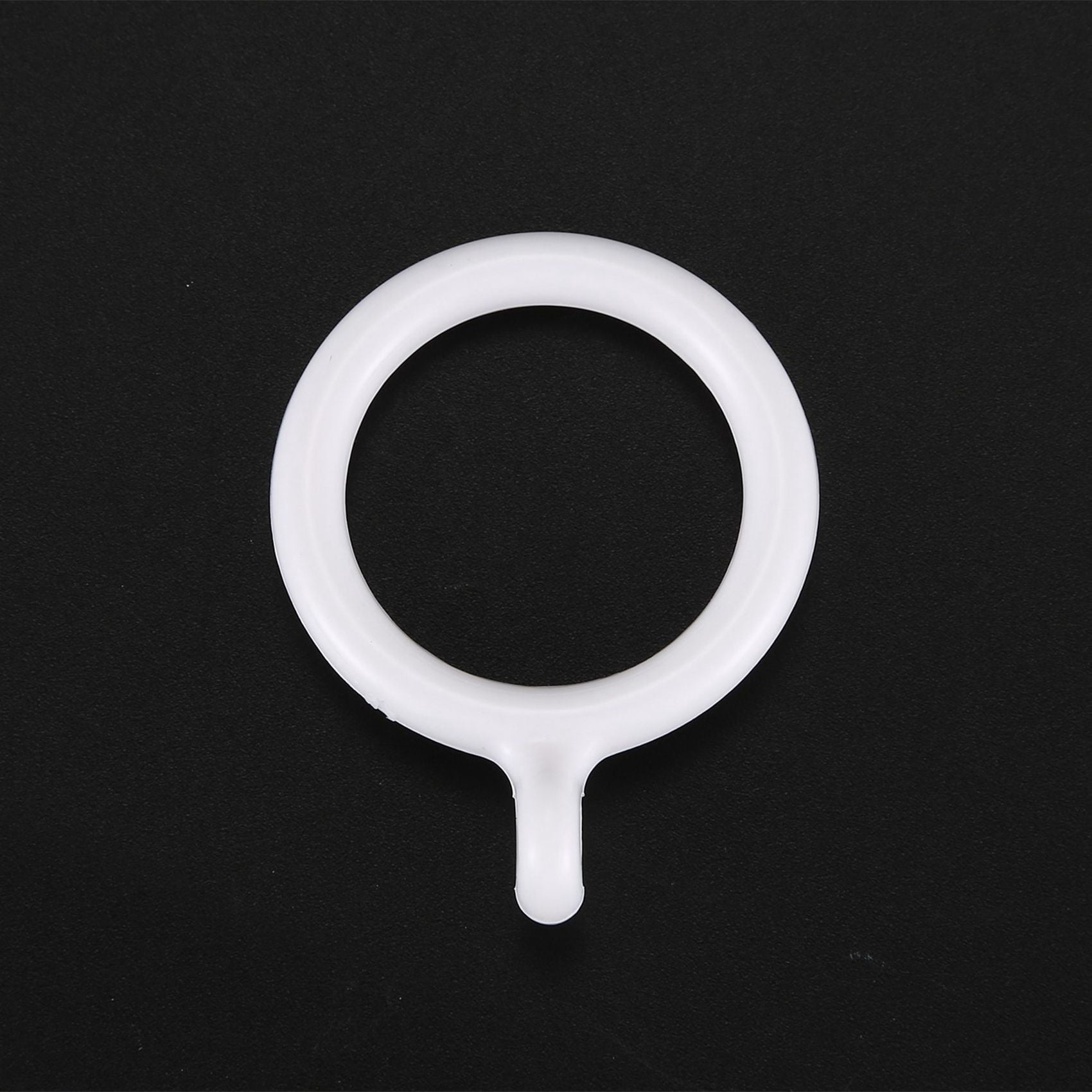 Anneaux De Rideaux En Plastique Intérieurs Blancs 20x25 Mm 171
