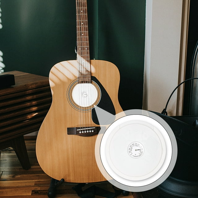 For Acoustic Guitar Sound Hole Cover Humidifier Hygrometer Guitar Humidifier Guitar Mute Feedback Buster Soundhole Cover Guitar Accessory for Folk Guitar Acoustic Guitar