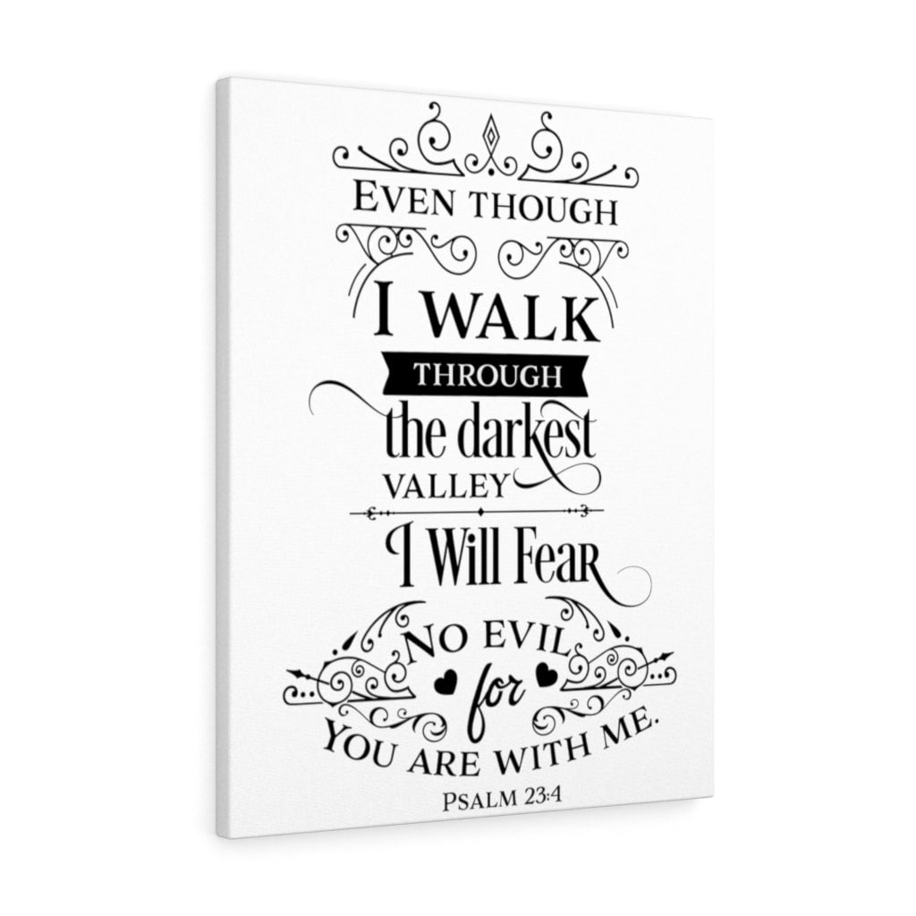 Scripture Walls Are With Me Psalm 23 4 Bible Verse Canvas Christian scripture-walls-are-with-me-psalm-23-4-bible-verse-canvas-christian