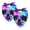 Multi-colored 1, variant on PhooArto Colorful Tribal Monkey Dog Bandanas, 2 Pack Soft Washable Pet Scarf Triangle for Large Dogs Puppies and Cats