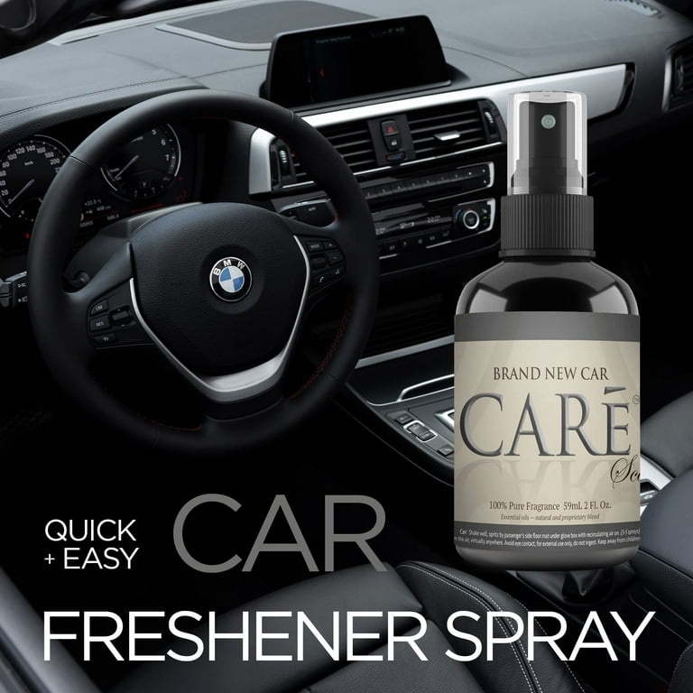 CARe New Car Scent Car Air Freshener Spray for Vehicle (2 pack) 