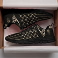 thumbnail image 3 of Bowhunting Running Shoes Sneakers Mesh Black Size 4.5, 3 of 5