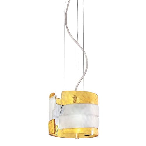 Eurofase Lighting 12615 Fluid 1 Light Modern Mini Pendant with Saffron Yellow an by Eurofase Lighting