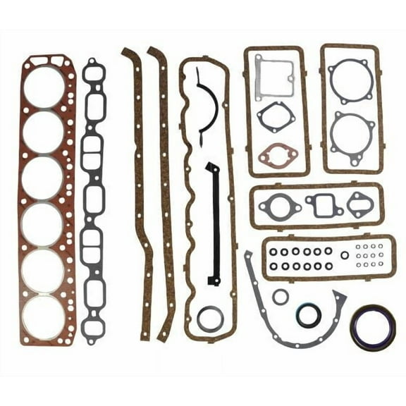 Full Gasket Set | Compatible with GM/Chevrolet | 62-67 3.2L/194 and 63-67 3.8L/230 and 66-67 4.1L/250 and 63-67 4.8L/292 with early RMS