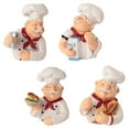 thumbnail image 2 of Shisuyan 4pcs Creative Chef Shaped Adhesive Wall Hooks - Functional Plug Holders for Kitchen Cable Management Cute Chef Design Utility Hooks for Plug Organization Home Decor, 2 of 8