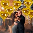 thumbnail image 4 of dajkiuy 10Pcs Heart-Shaped Balloons, Aluminum Foil Balloons Love Balloon Valentine Balloon for Christmas Birthday Engagement Wedding Party, 4 of 6