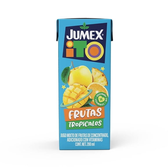 Jugo mixto Jumexito frutas tropicales 200 ml