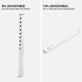 thumbnail image 3 of HLONK Window Security Rod Adjustable Home Window Interior Lock for Childrens Room, 3 of 10