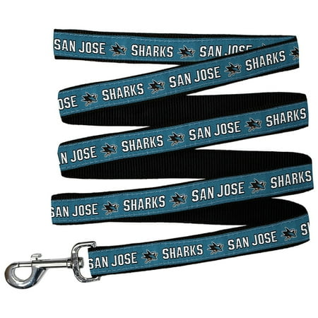 UPC: 0849790080478 | Pets First NHL San Jose Sharks Leash! Licensed Heavy-duty Strong Durable Leash for Dogs Cats