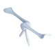thumbnail image 1 of Entrenador de brazos Ejercitador de brazos Fortalecedor de antebrazos Azul, 1 of 9