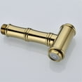thumbnail image 2 of Cfowner Brass Bridge Kitchen Faucet, Kitchen Sink Faucet with Pull-Out Side Spray, Gold, 2 of 8