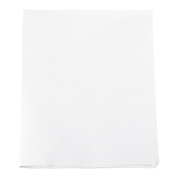 18 Count Cross Stitch Cloth 19"x28", Embroidery Cotton Fabric DIY Cross Stitch for Handmade Needlework Art Crafts Machine Embroidery, White