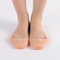 thumbnail image 3 of Silicone Toe Protector Shoes Soft Forefoot Breathable All Round Gel Toe Pads Ballet & Athletes Pointe Shoes Sleeve Toe Caps Cushions Metatarsal Riilq, 3 of 5