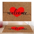 thumbnail image 2 of Bedroom Mat Throw Rugs Washable Valentine's Day Gift Valentine's Day Rugs Washable Rug Valentines Welcome Door Mat Heart Rug Home Decor Small Aesthetic Carpet Girls Bathroom Decor 1PC 23.3"x15.7", 2 of 9