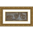 thumbnail image 1 of Lewis, Kim 32x15 Gold Ornate Wood Framed with Double Matting Museum Art Print Titled - Corona, 1 of 4