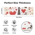thumbnail image 2 of Valentine's Day Kitchen Mat Runner Rug Rubber Mats - Rectangular, 15.7"x59", Washable, , Absorbent, 2 of 6