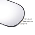 thumbnail image 4 of Reemplazo de vidrio del espejo retrovisor izquierdo y derecho de Unique Bargains, no calefaccionado, blanco con respaldo, adecuado para Honda Civic 06-11, 4 of 6