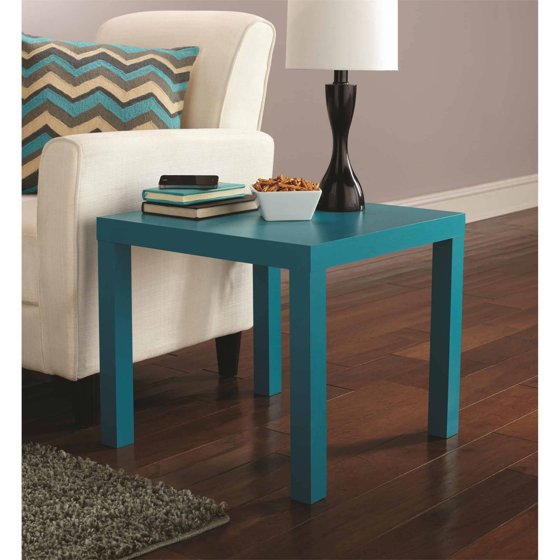 Parsons End Table, Multiple Colors