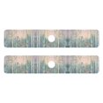 thumbnail image 7 of Yayeee Faucet Mat for Kitchen Sink 30" Diatomite Long Splash Guard Pad, Night Deer, 2 Pack, 7 of 7