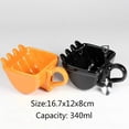 thumbnail image 2 of Taza Modelo De Cubo De Excavadora 3D, Taza De Café De Plástico Con Pala, Cuchara, Excavadora Divertida, Recipiente Para Pastel, Taza De Té, 2 of 8