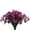 Purple, variant on Tainini Artificial Flowers Outdoor, Artificial UV Resistant Fake Flowers, Front Porch Plants Spring Decor Bouquet