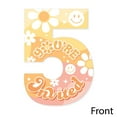 thumbnail image 3 of Big Dot of Happiness Five is a Vibe - Shaped Fill-In Invitations - Boho Hippie Fifth Birthday Party Invitation Cards with Envelopes - Set of 12, 3 of 7