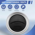 thumbnail image 4 of Car Dashboard Air Conditioning Vents 8A6HAQ18B09 for Fiesta 2006-2016 A/C Air Vent Outlet, 4 of 5