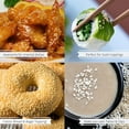 thumbnail image 5 of Gourmet White Sesame Seeds Hulled by It's Delish  6 lbs Gallon Size Container Jug with Handle  Premium Whole Sesame Bulk Restaurant & Foodservice Size - Great for Cooking, Baking, Coating,..., 5 of 6