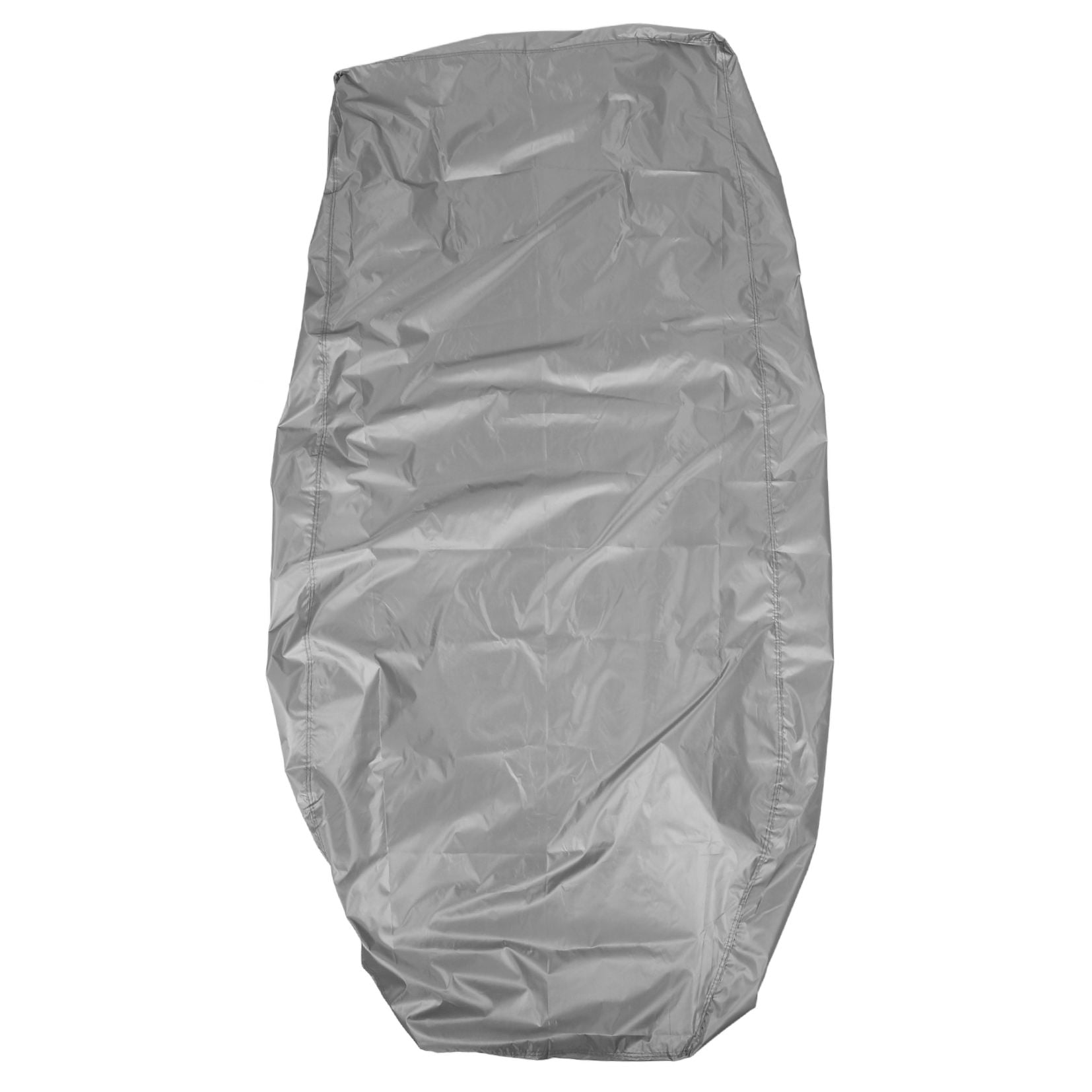 BESTYASH Grey Waterproof Kayak Protective Cover with Durable Rubber Fabric and Adjustable Buckles for Outdoor Use