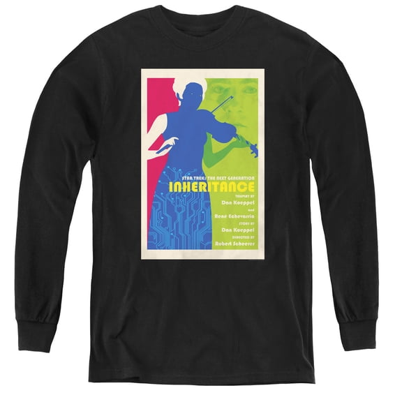 Star Trek - Tng Season 7 Episode 10 - Youth Long Sleeve Shirt - X-Large