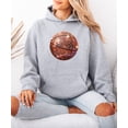 thumbnail image 6 of Glitter Basketball Hoodie for Women & Teen Girls Sparkle Game Day Pullover Sweatshirt, 6 of 8